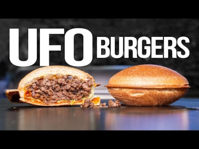 THE UFO BURGER AT HOME...OMG! A REVELATION! 🍔 | SAM THE COOKING GUY