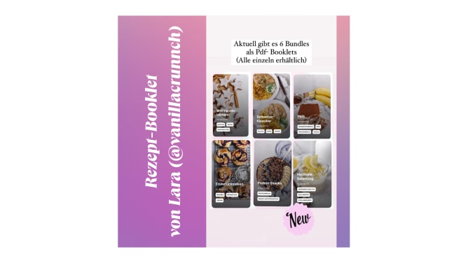 Rezept-Booklet mit über 90 Rezepten