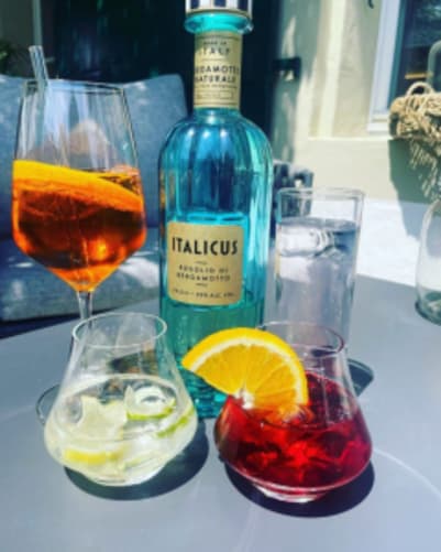 Enjoy a cosy aperitif