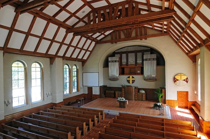 Dorfkirche Spiez innen
