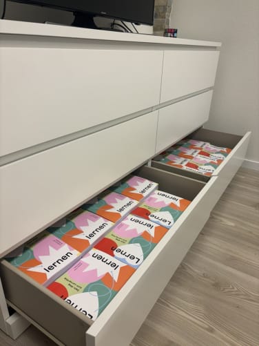 Vorrat im Lernstudio