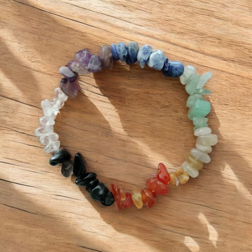 Contrepartie - Bracelet baroque 7 chakras