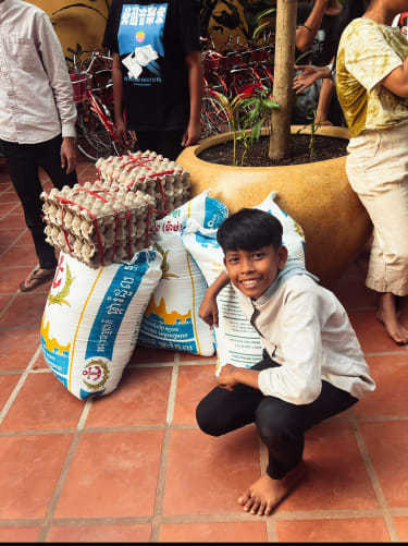 Vital needs met thanks to donations.