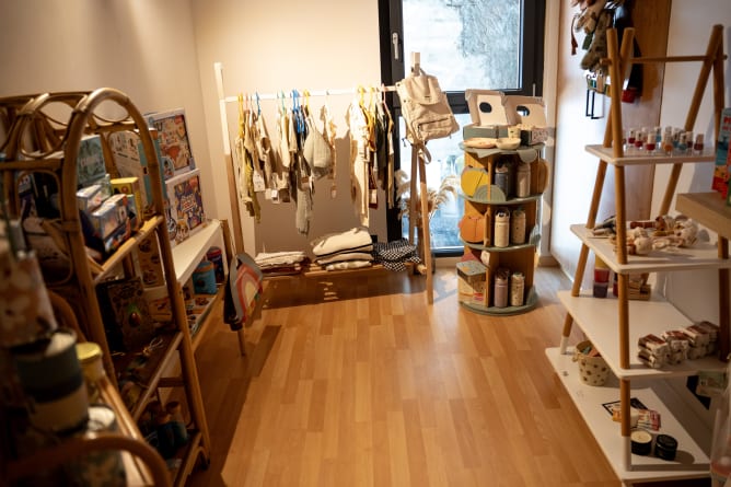Boutique provisoire dans ma maison