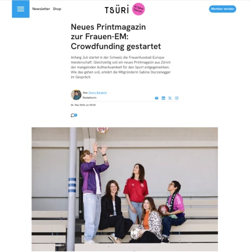 Frau Müller bei Tsüri.ch