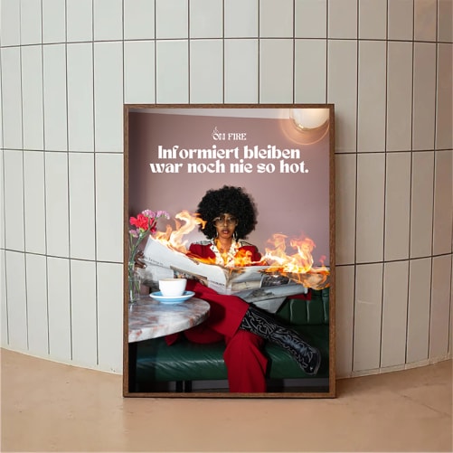 Dieses Poster könnte bald in deinem Wohnzimmer hängen und deinen Besuch beeindrucken! / Fotografiert von Nadine Reichmuth