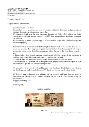Ein offizielles Statement für alle von Mr. Aime Risy