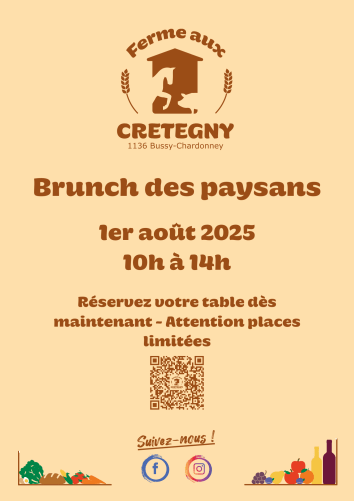 Flyer - Brunch 1er août