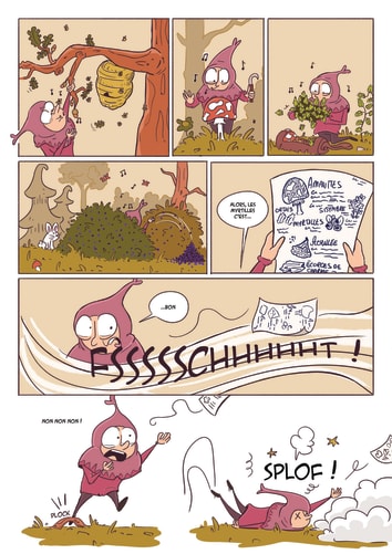 ... qui rencontra dans la forêt ...