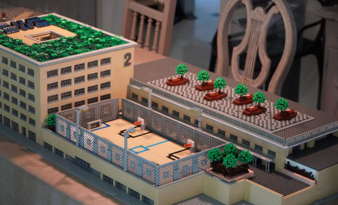 Das (fast fertige) Lego Modell