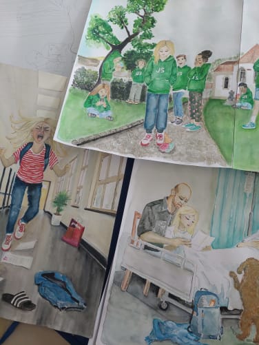 Erste Illustrationseindrücke...