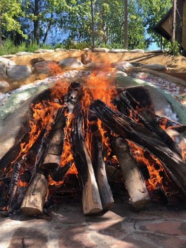 Preparation for Sweat Lodge