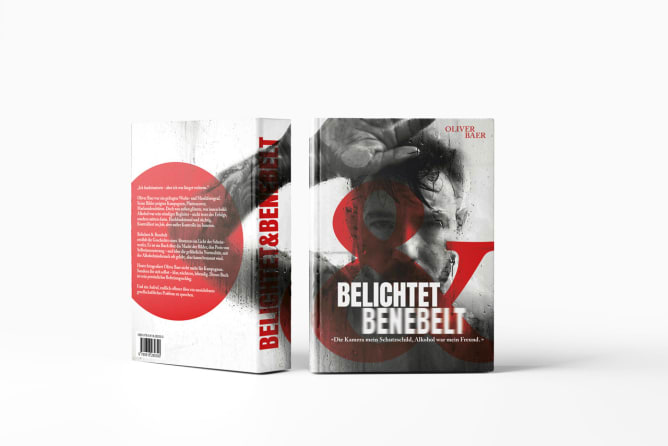 Mockup wie das Buch aussehen könnte. 