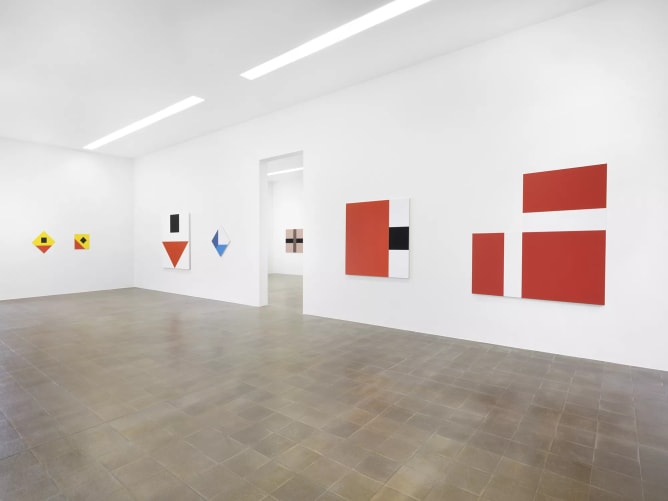 Francis Baudevin, exhibition view, 2023 KBCB, photo: Julien Gremaud