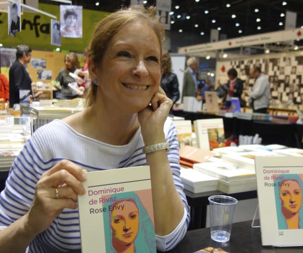 Au Salon du livre de Genève en 2013.