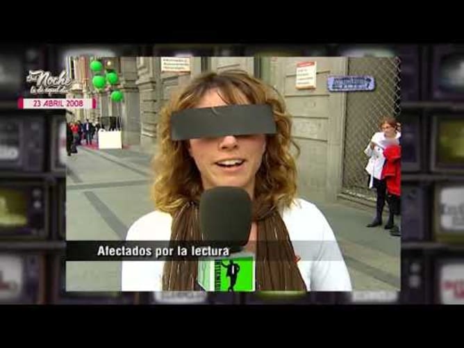 Feria de libro LEES: Cuánto daño ha hecho la lectura  (programa &laquo;El Intermedio&raquo;)