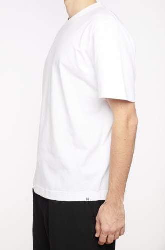 Das Mono Shirt (Relaxed Fit) - Snow White