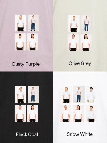 Farben (Mono Long Sleeve nur in Snow White / Weiss erhältlich)