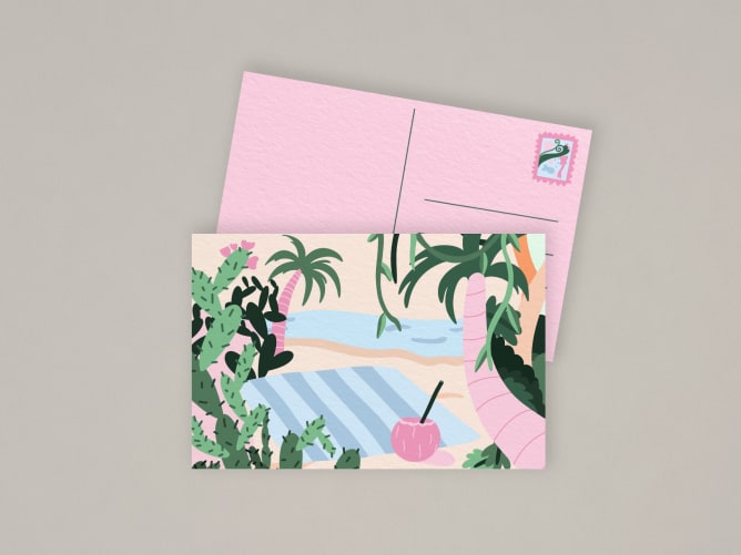 Cartolina illustrata