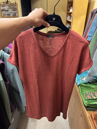 Damen Shirt Leinen 