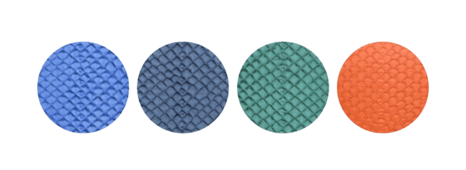 Miami Blue-Adriatic Blue-Green Lagoon-Sunset Orange