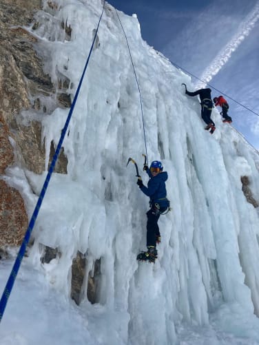 La cascade de glace 