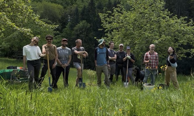 Journée bénévole pour les plantations