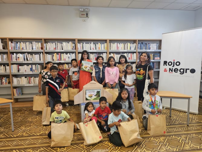 les enfants de «Bibliotecas de la confianza» au Pérou