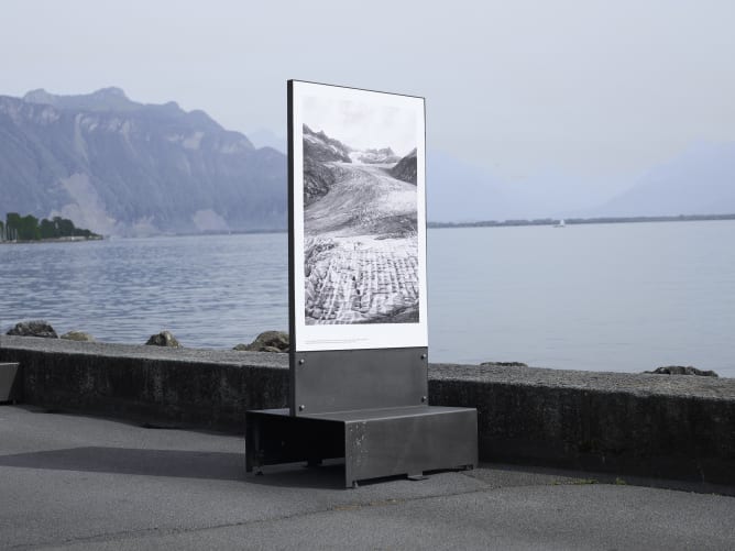 Installationsansicht, Camera Museum, Vevey, Schweiz