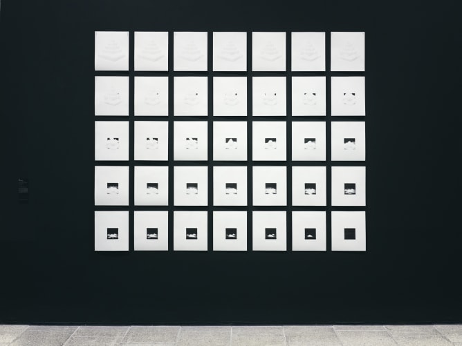 Installationsansicht (Flux, 2019), Upper Gallery, London, UK