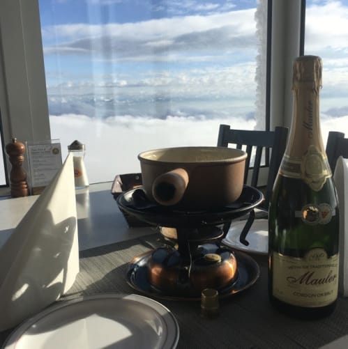 la traditionelle Fondue au Mauler