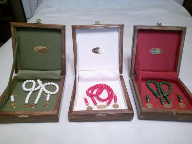set collane con orecchini