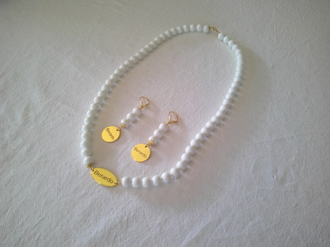 collana orecchini 
