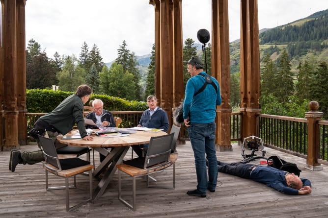 @ Pavillon. Making of «Herbstfeuer» © Diana Ulrich