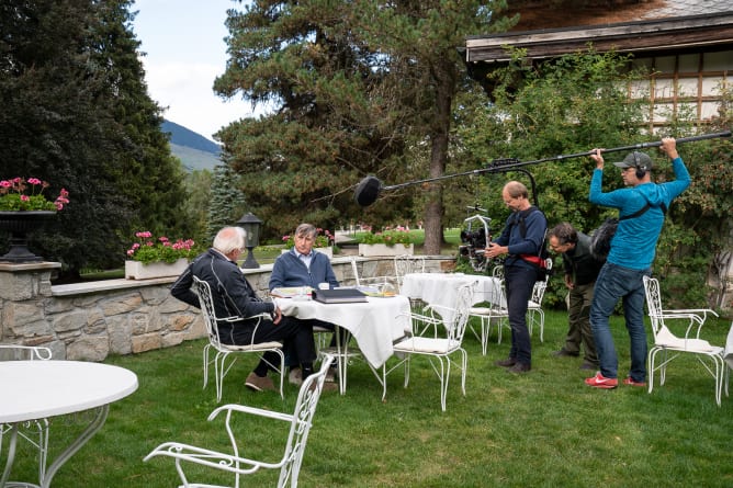 @ Villa Post. Making of «Herbstfeuer» © Diana Ulrich