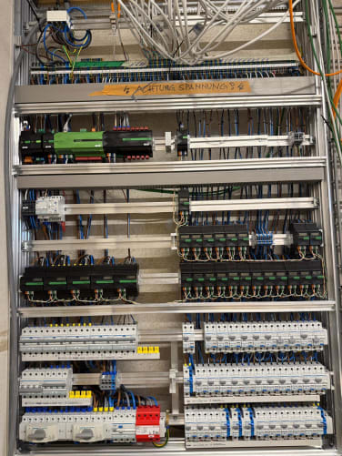 Die Zähler sind eingebaut