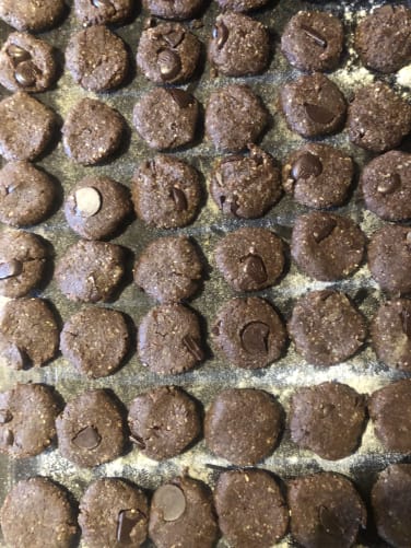 Mookies Tout Choc' avant cuisson