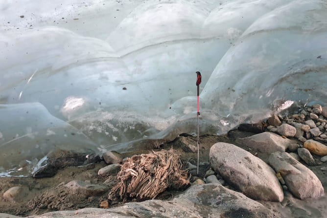 Sampling beneath the ice!