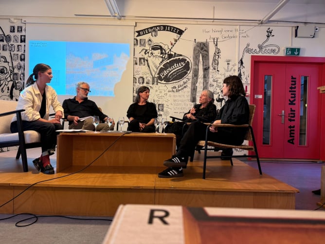 Vernissage - Podiumsgespräch
