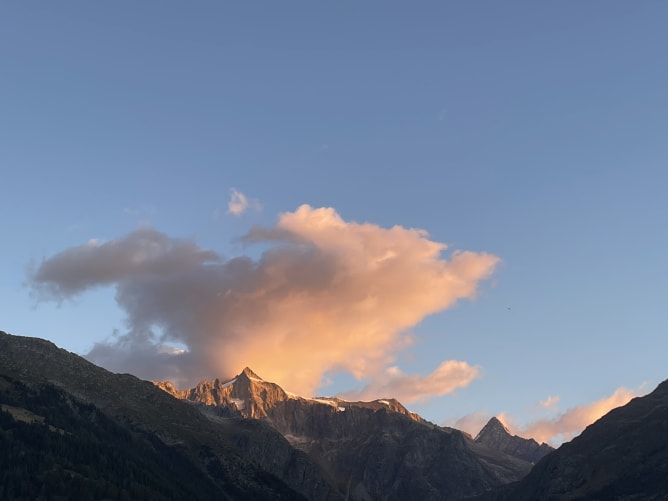 Hoffnungsvolles Morgenrot