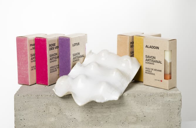 Pack 6 savons + porte-savon