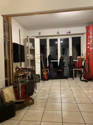 the collected instruments waiting to be dispatched