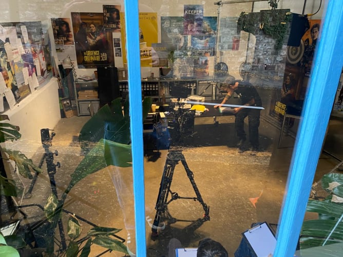 Camera choisi pour le tournage (Sony burano)