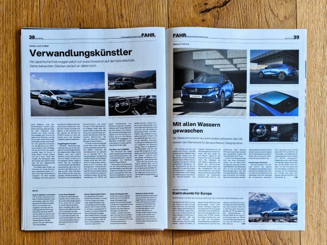 Natürlich stellen wir auch neue Modelle vor, damit Sie nichts verpassen!
