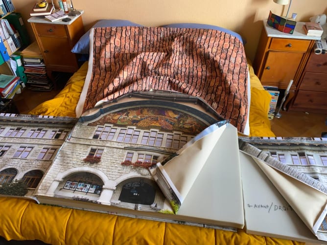 Le costume « hôtel de ville du Locle » en création