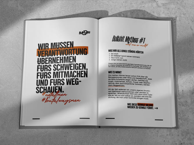 Ein Workbook hilft Männern beim Erkennen und Durchbrechen von Männernormen
