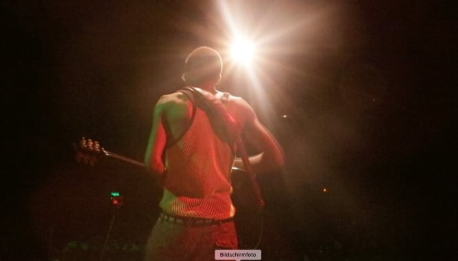 André Ottou Ottou on stage as OTU BALA JAH @CCF YAOUNDE (2015)