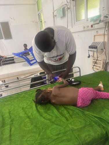 Notre intervention auprès des enfants hospitalisés