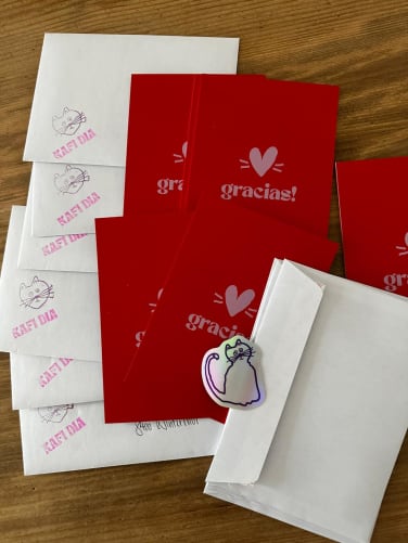 Gracias! ..Post ist bald auf dem Weg zu dir