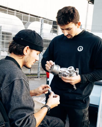 Photo BTS du tournage (@shaneuz)
